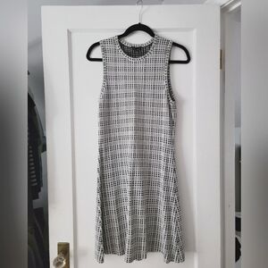 New without Tags Theory Knit Plaid Dress Size Medium